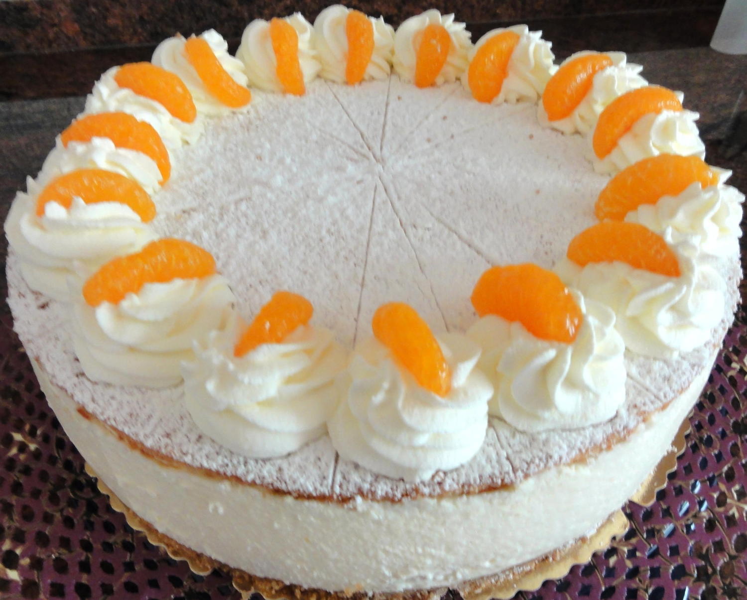 mandarinen käse sahne torte Käse-sahne-torte mit mandarine